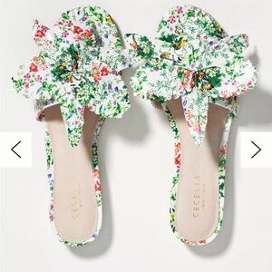 Anthropologie ~Cecelia New York~ Lila Sandal Floral Print